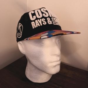 NWOT NEFF Snapback hat COSMIC RAYS AND BABES tie dye bill